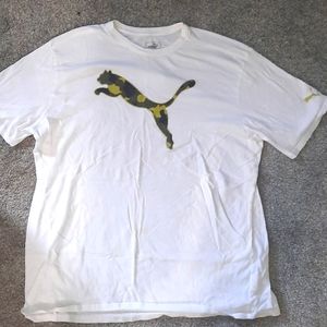 PUMA CAMO LOGO TEE SIZE XL